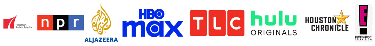 As seen on HBO Max, TLC Africa, NPR and more